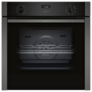 NEFF B3ACE4HG0B N50 Built-In Single Oven with Slide & Hide - Graphite Grey