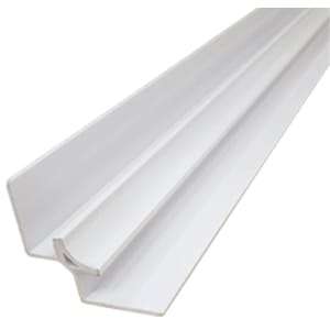 Corlea Internal Corner - White PVC