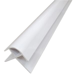 Corlea External Corner - White PVC