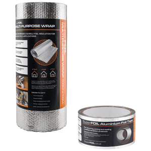 SuperFOIL Multi-Purpose Insulation & Foil Tape Set - 0.6 x 15m