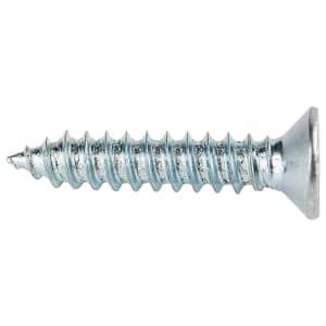 Wickes Self Tapping Countersunk Head Screws - 3.5 x 12 mm - Pack of 100