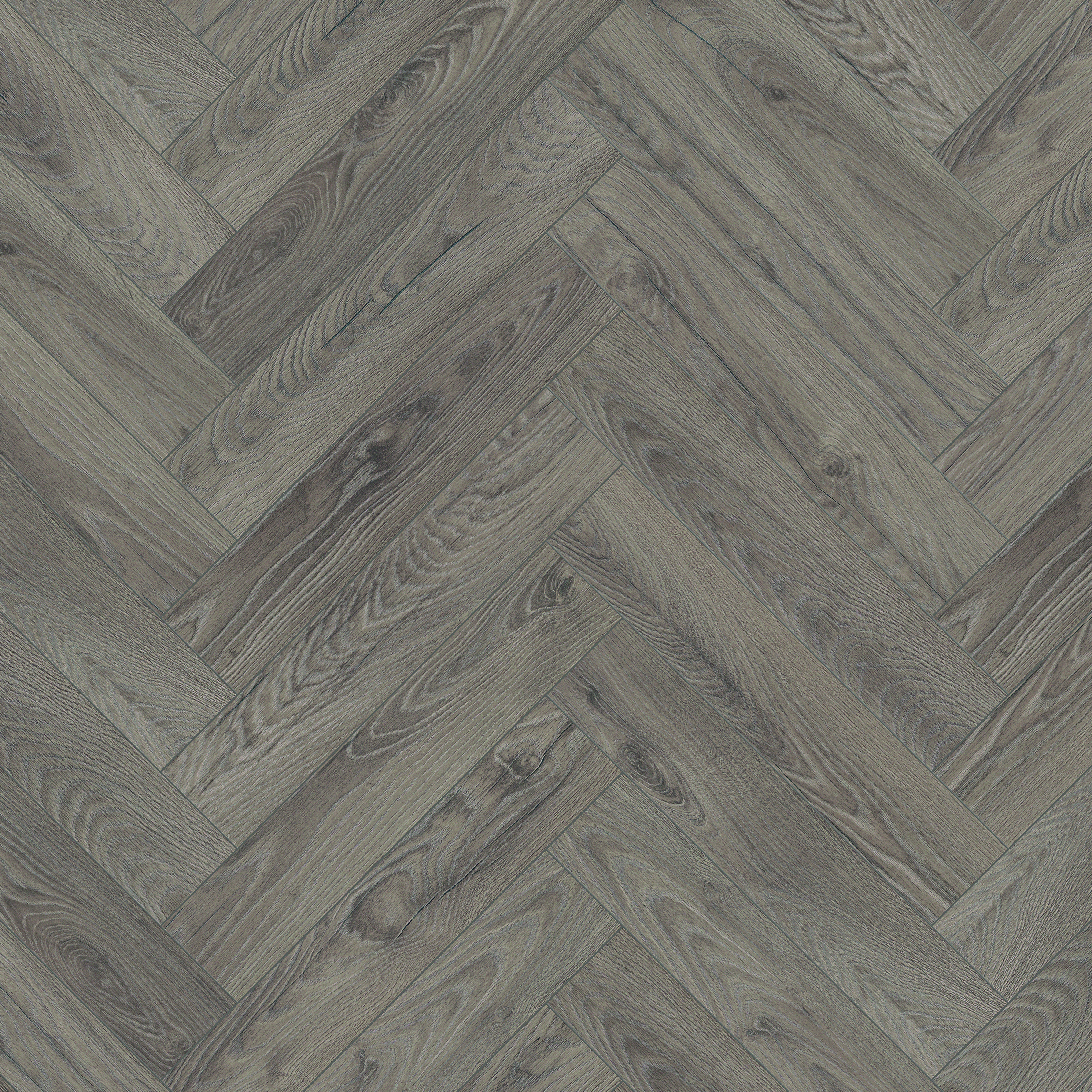 Plumley Grey Oak Herringbone 8mm Laminate Flooring - 0.87m2