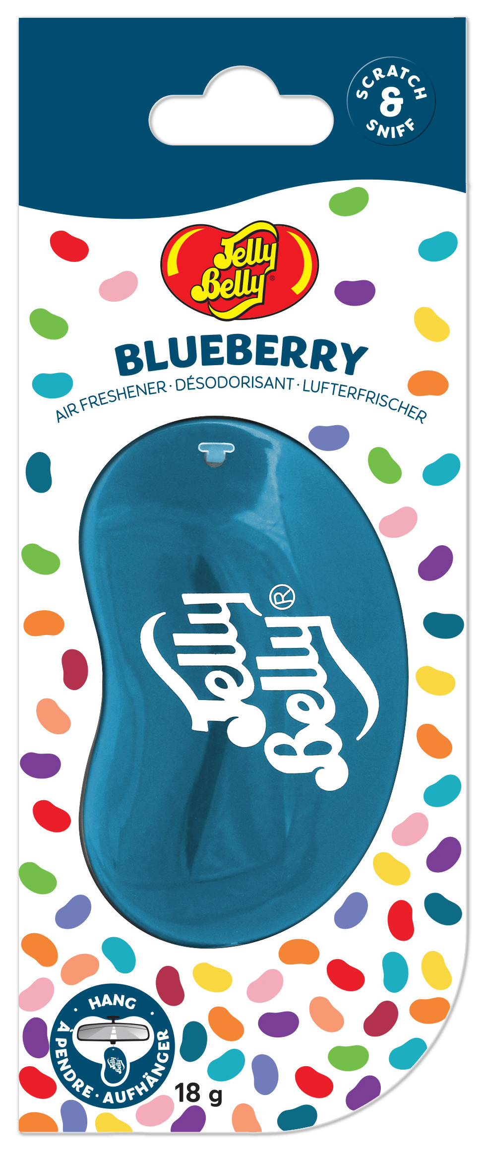 Jelly Belly 3D Blueberry Air Freshener