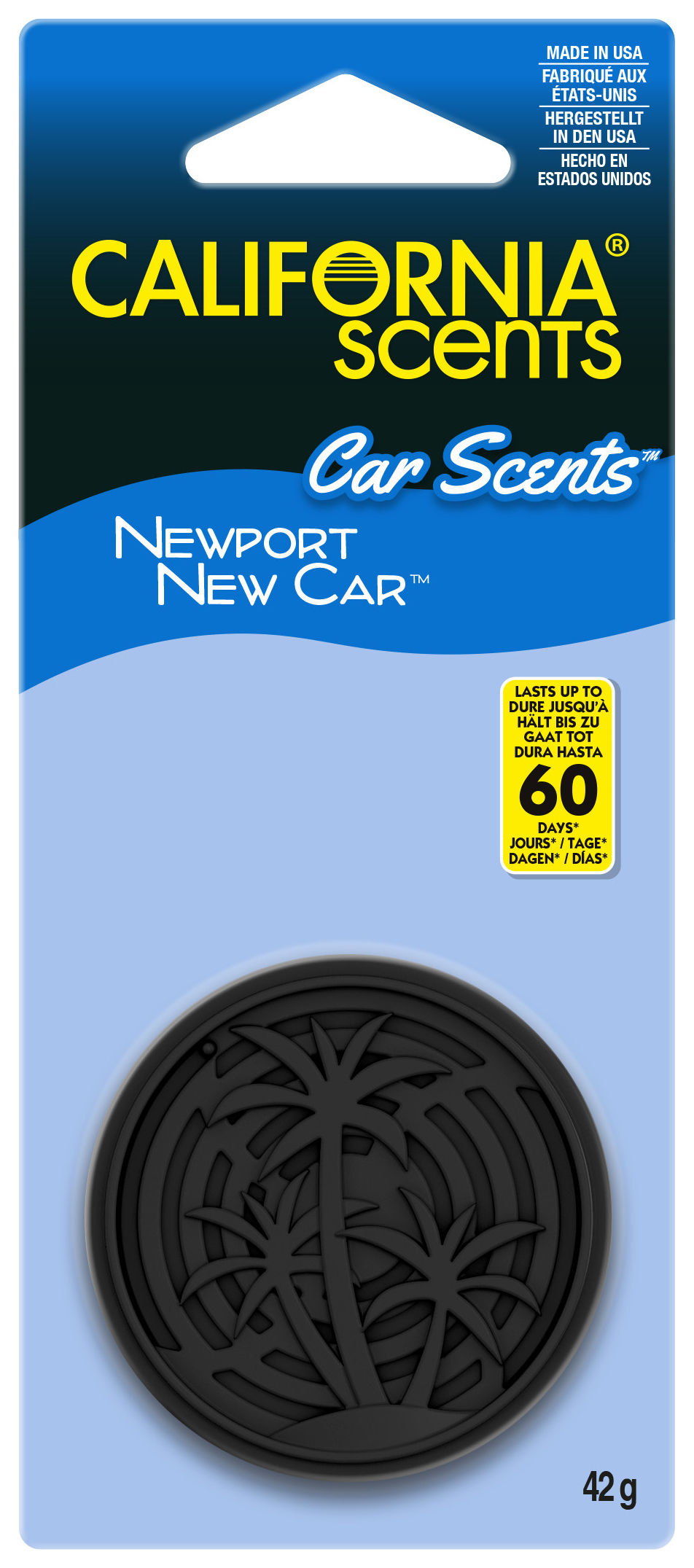 California Scents Air Freshener Can - Newport New Car