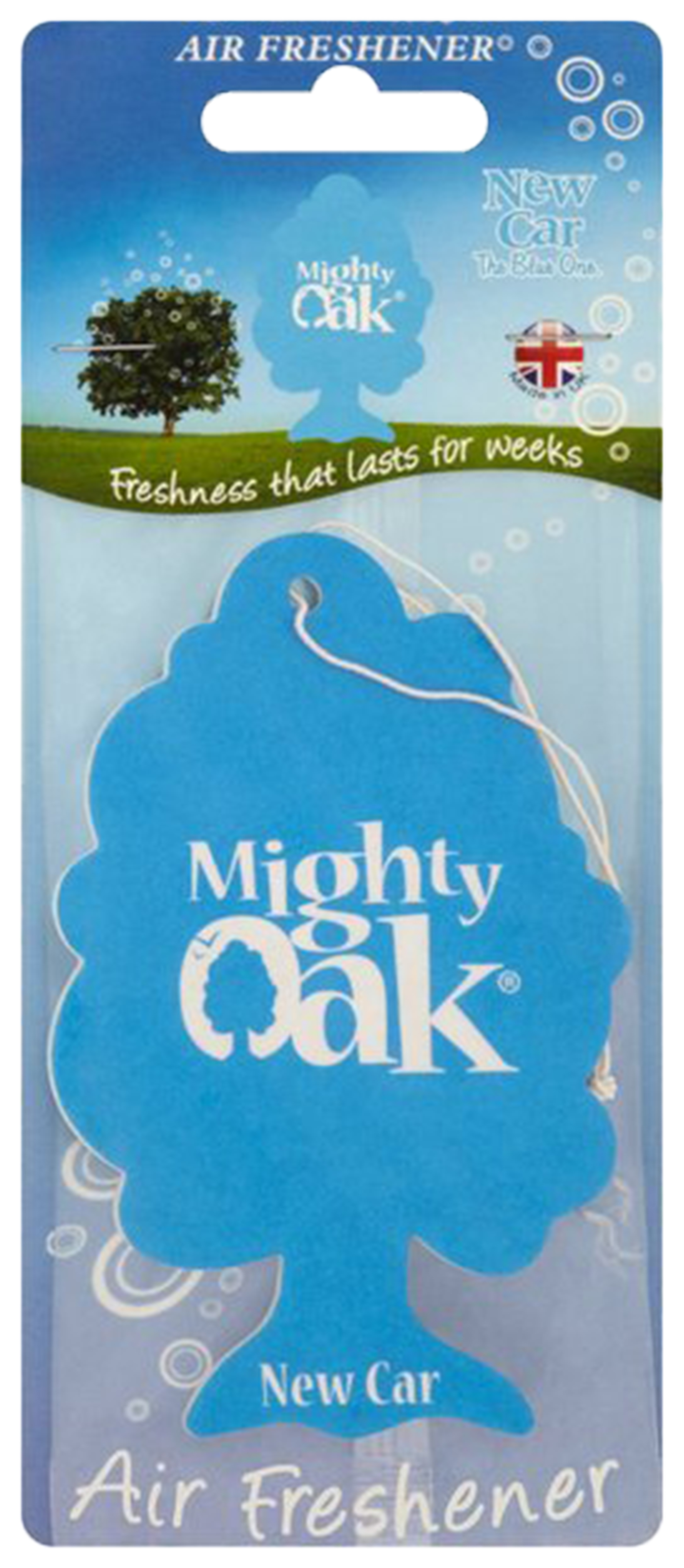 Mighty Oak MNC001 Single Carded Air Freshener - New Car