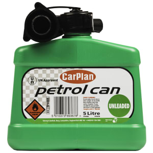 CarPlan Unleaded Petrol Fuel Can - 5L