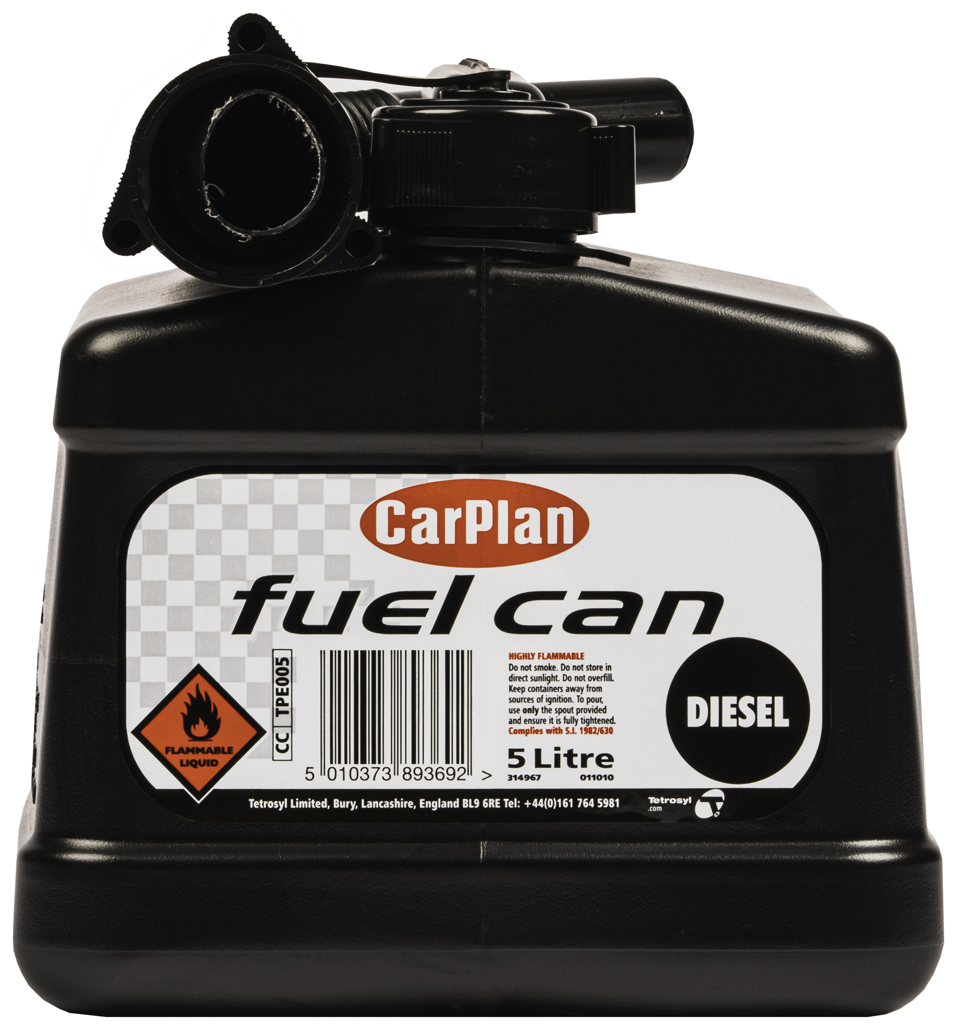 CarPlan Diesel Fuel Can - 5L