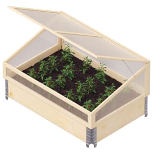 Upyard Natural Greenhouse - 4 x 2ft 6in