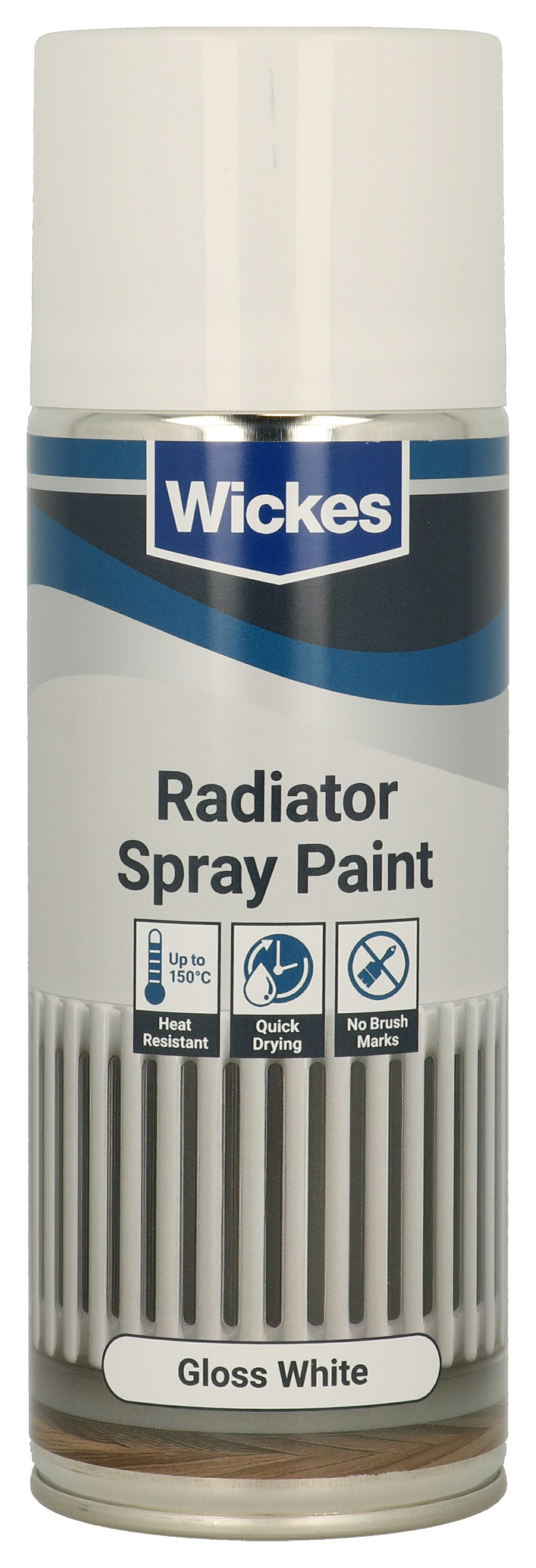 Wickes Gloss Radiator Spray Paint - 400ml