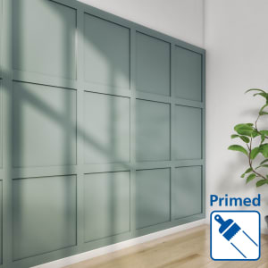 Cheshire Mouldings Shaker Primed Wall Panel Kit 1.2 x 1.2m