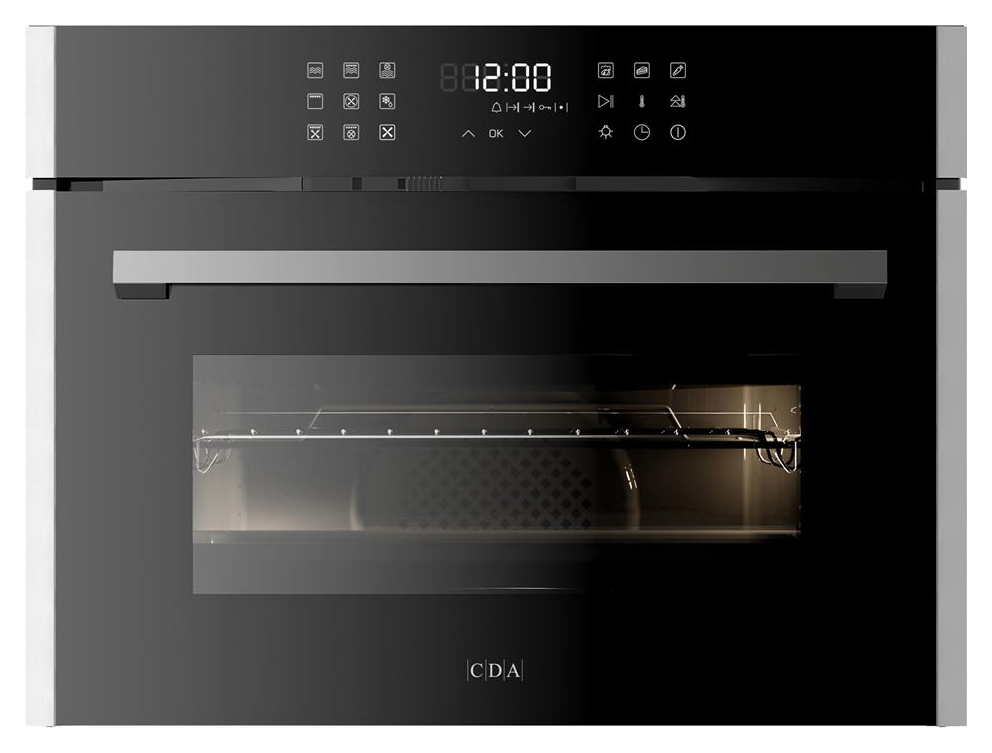 CDA VK903SS Compact Built In Combination Microwave Oven - Stainless Steel