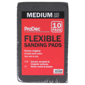 ProDec Contour Medium Double Sided Sanding Pads - Pack of 10