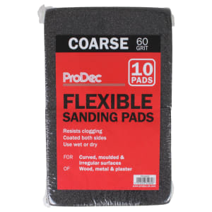 ProDec Contour Coarse Double Sided Sanding Pads - Pack of 10