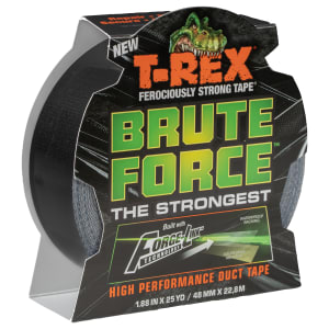T-Rex Brute Force Black Cloth Tape - 48 x 22.8m
