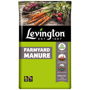 Levington Organic Peat Free Farmyard Manure - 50L