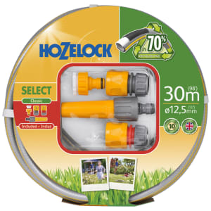 Hozelock Select Hose & Fittings Set - 30m