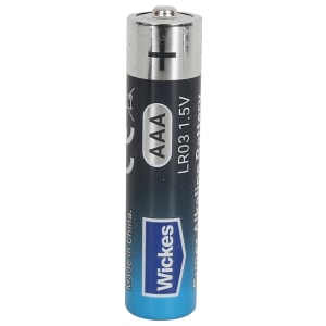 Wickes Super Alkaline AAA Batteries - Pack of 8