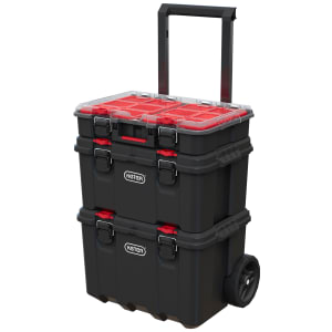 Keter Stack N' Roll 3 Piece Tool Storage Mobile System