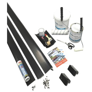 ClassicBond Porch Roof Kit with Anthracite Grey Trim