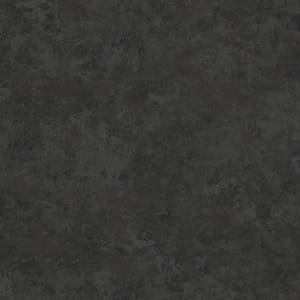 Superfresco Easy Organic Plain Black Wallpaper - 10m x 52cm