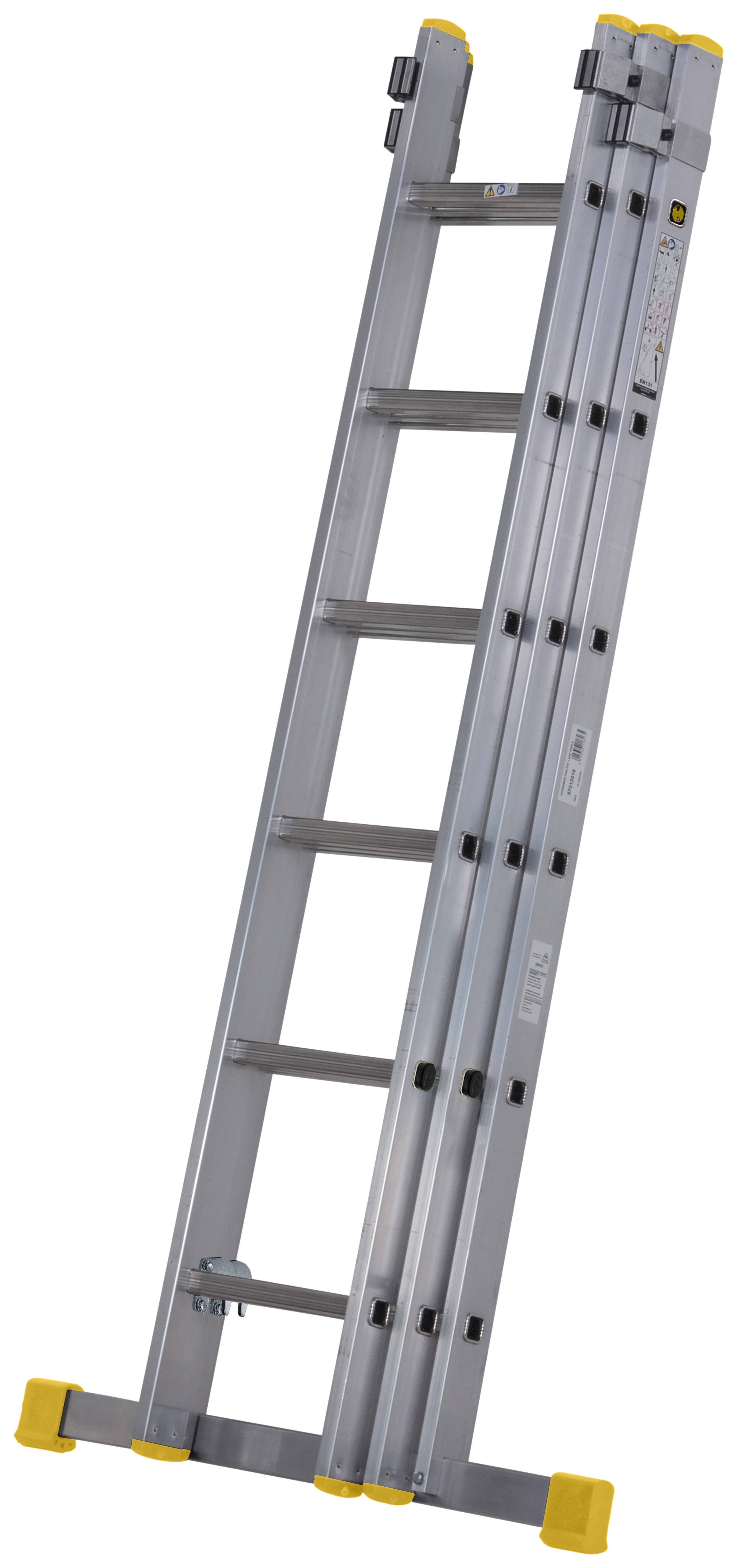 Werner Square Rung Triple Extension Ladder - Max Height 4.13m