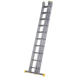 Werner Square Rung Triple Extension Ladder - Max Height 6.93m