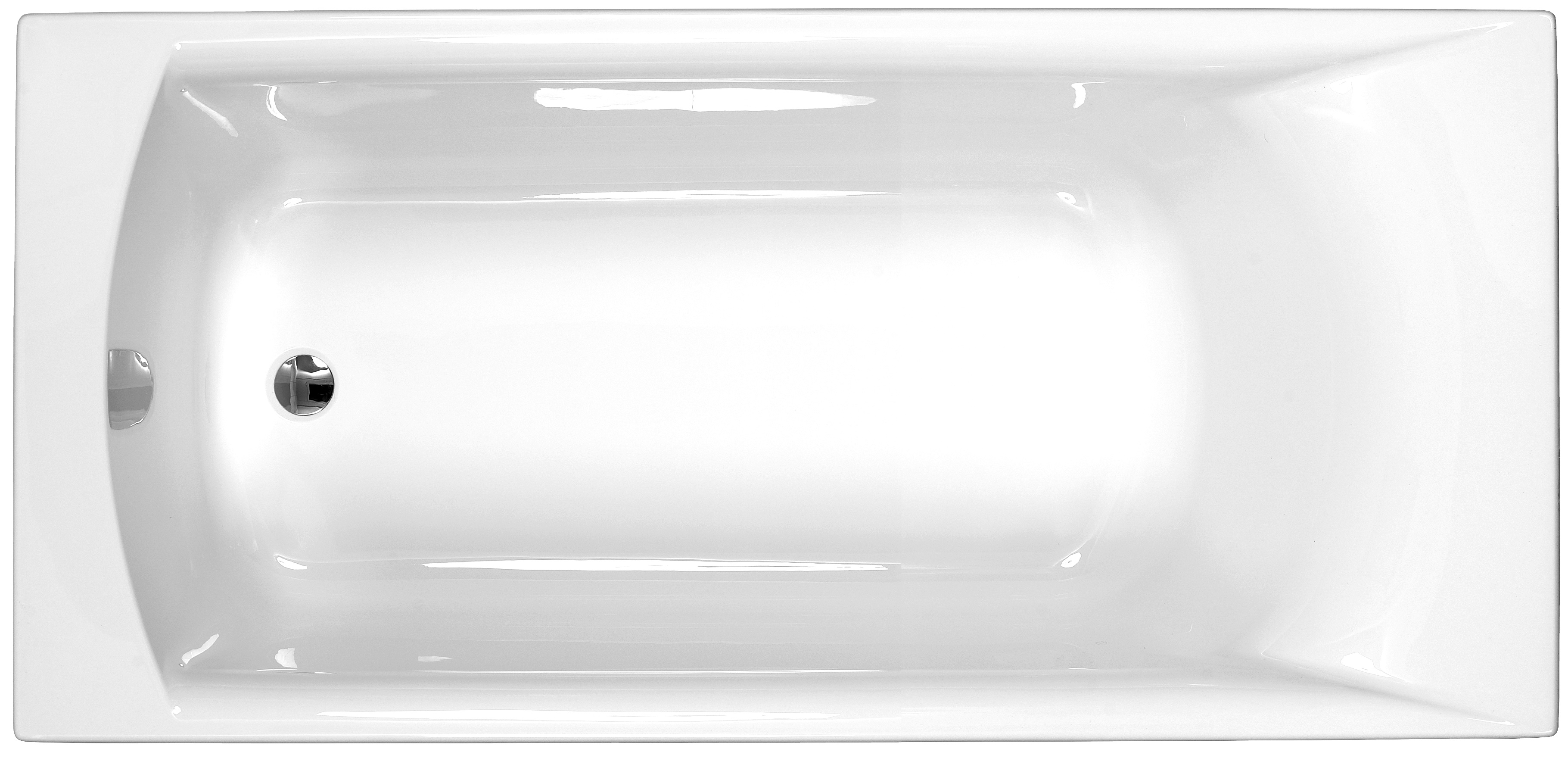 Carron Delta Single Ended No Tap Hole Bath with Front Bath Panel - Various Sizes