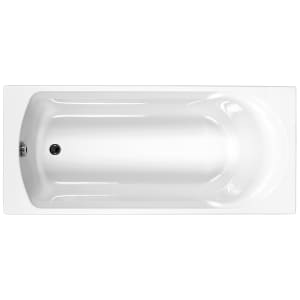 Carron Arc Single Ended No Tap Hole Carronite Bath with Front Bath Panel - 1700 x 700mm