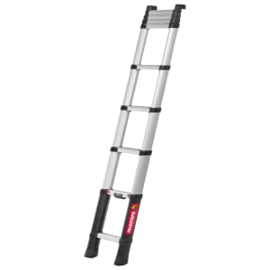 Telesteps Prime Line 3m Aluminium Telescopic Ladder with Deployable Stabilsers - Max Height 3.8m