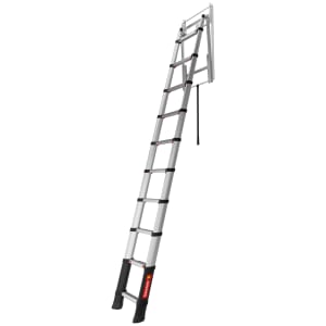 Telesteps Maxi 10 Tread Aluminium Loft Ladder - Max Height 2.8m