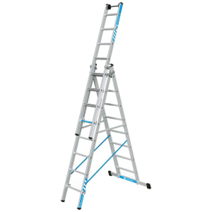 Zarges Skymaster Plus X 3 x 8 Tread Aluminium Combination Ladder