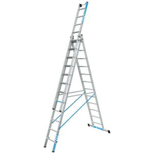 Zarges Skymaster Plus X 3 x 12 Tread Aluminium Combination Ladder