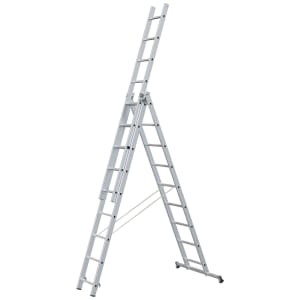 Zarges Light Trade 3 x 7 Tread Aluminium Combination Ladder