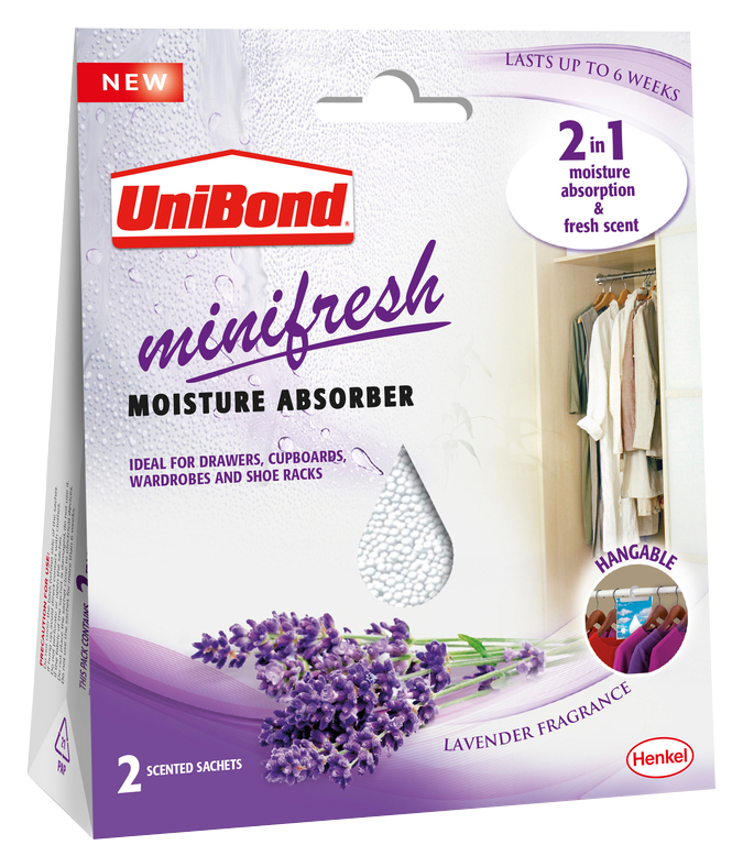 UniBond Minifresh Moisture Absorber Lavender - 2 x 50g