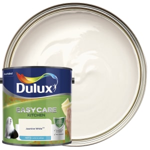 Dulux Easycare Kitchen Matt Emulsion Paint - Jasmine White - 2.5L