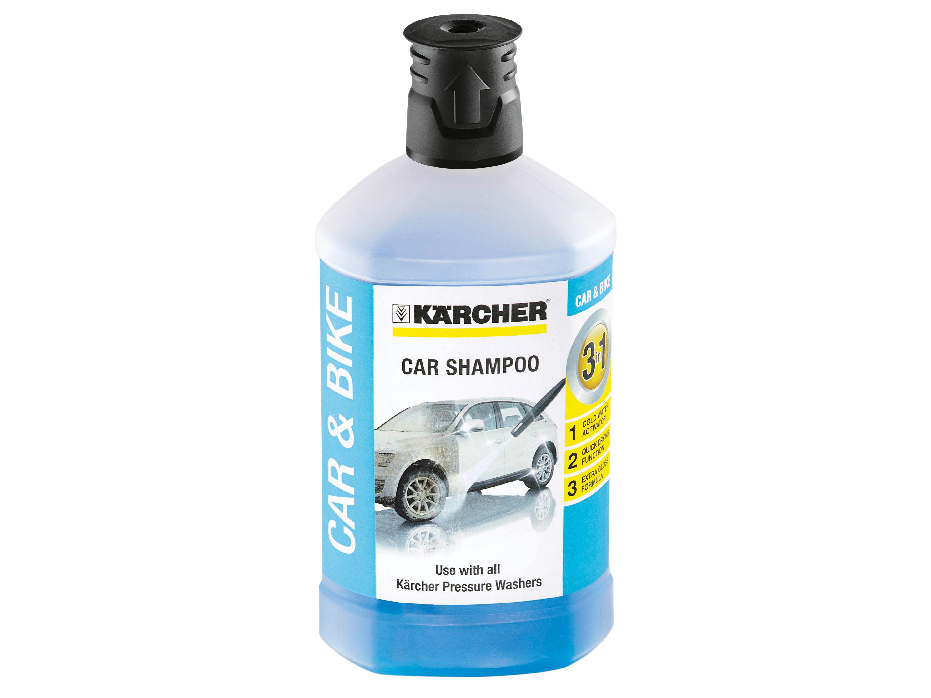 Karcher Car Shampoo for Cars & Bikes - 1L