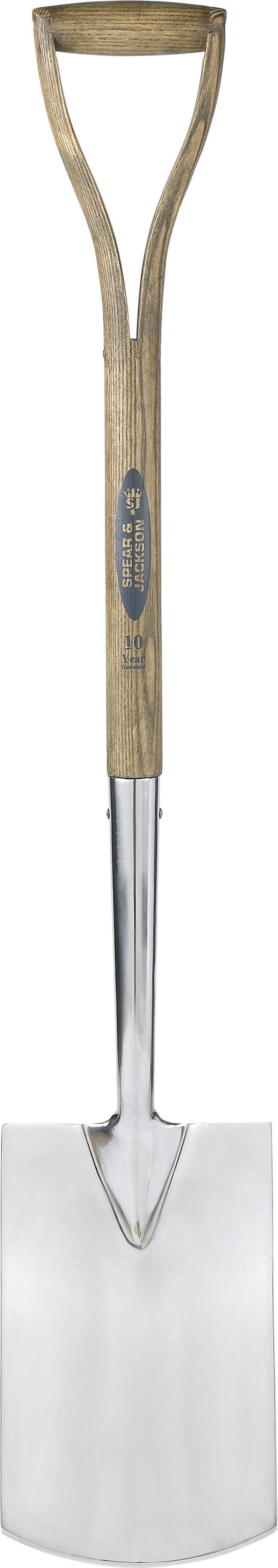 Spear & Jackson Traditional Stainless Steel Digging Spade