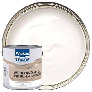 Wickes Trade Universal Primer Paint - White - 2.5L