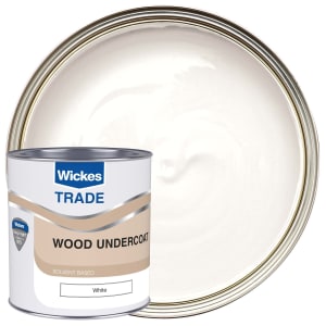 Wickes Trade Undercoat - White - 1L