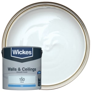 Wickes Vinyl Matt Emulsion Paint - Cloud No.150 - 2.5L