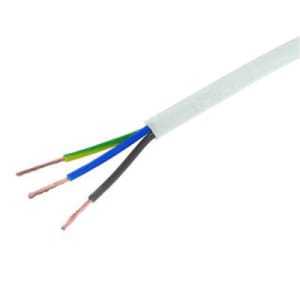 3 Core Heat Resistant Flexible Cable - 1.5mm2 x 10m