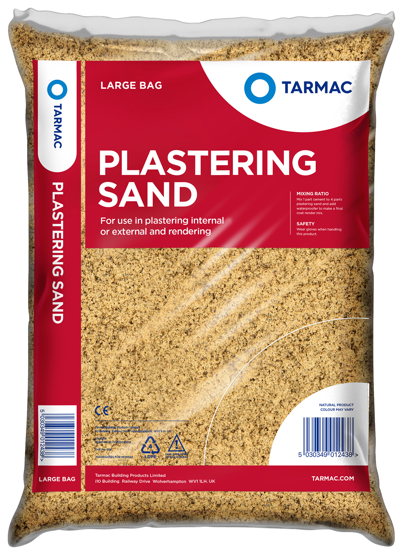 Tarmac Plastering Sand - Major Bag