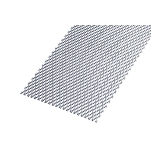 Rothley Perforated Steel Stretched Metal Sheet - 250 x 500 x 2.20mm