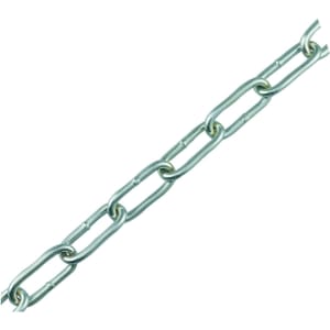 Wickes Zinc Plated Steel Welded Chain - 5 x 35mm x 2m