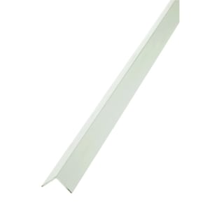 Rothley White PVCu Angle - 15.5 x 15.5 x 1000mm
