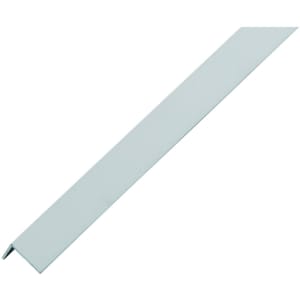 Rothley White PVCu Angle - 19.5 x 19.5 x 1000mm