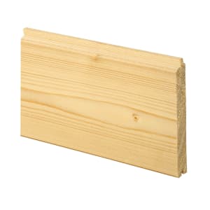 Wickes V-jointed General Purpose Softwood Cladding 14 x 94 x 2400mm