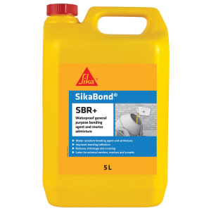 SikaBond SBR+ Waterproof Bonding Agent and Mortar Admixture - 5L