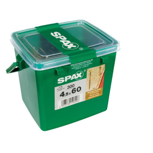 Spax Chipboard Flooring Screws - 4.5 x 60mm Pack of 300
