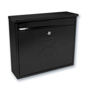 Sterling MB02BK Elegance Post Box - Black
